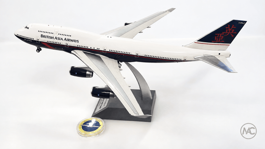 ARD Models 1:200 英亞航空 British Asia Airways Boeing 747-436 G-BNLZ「City of Perth」｜ARDBA34 - Man‘s Aviation Collectibles (HK)