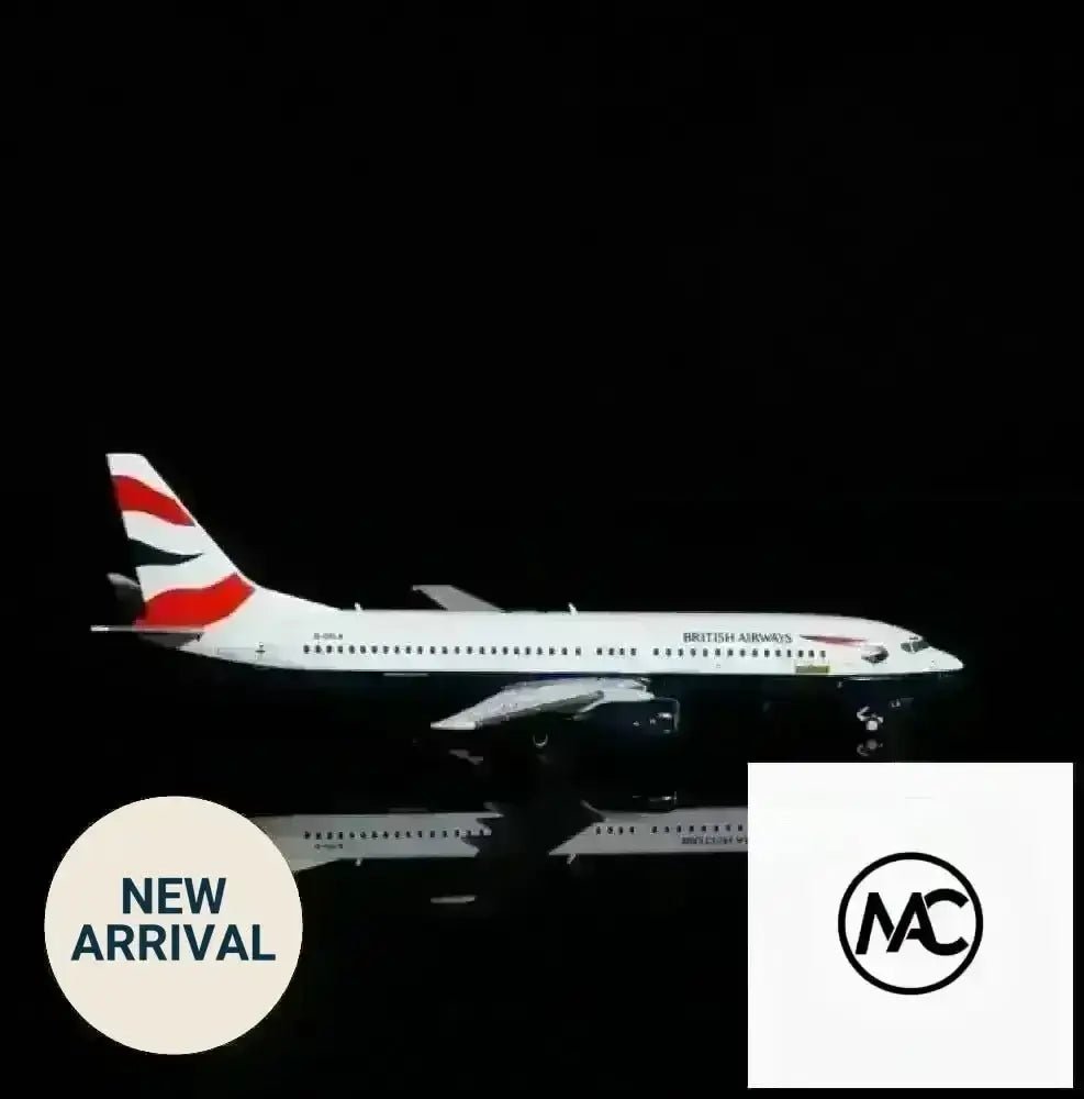 ARD Models 1:400 British Airways Boeing 737-800 G-OXLA (ARD4BA121) - Man‘s Aviation Collectibles (HK)