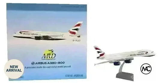 ARD Models British Airways Airbus A380-841 1:200 G-XLEI Diecast Model - Man‘s Aviation Collectibles (HK)