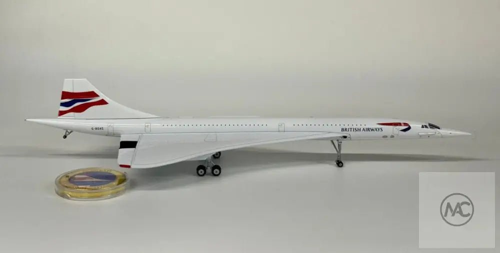 ARD Models British Airways Concorde 214 1:200 G-BOAG Chatham Union Flag Livery - Man‘s Aviation Collectibles (HK)
