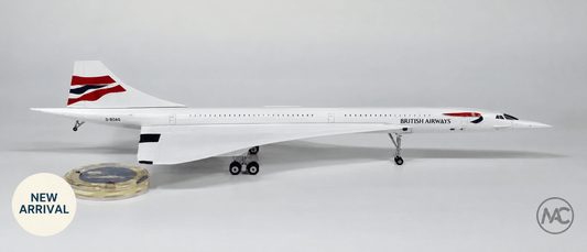 ARD Models British Airways Concorde 214 1:200 G-BOAG Chatham Union Flag Livery - Man‘s Aviation Collectibles (HK)