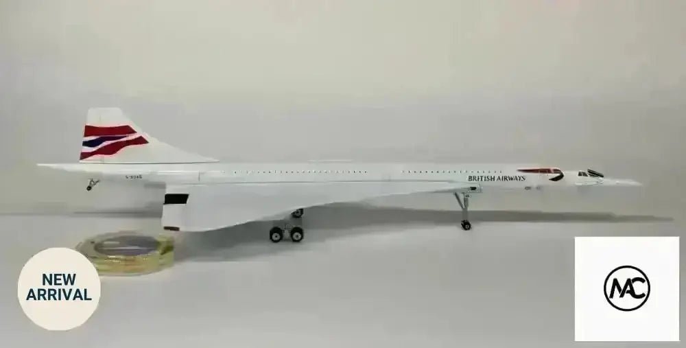 ARD Models British Airways Concorde 214 1:200 G-BOAG Chatham Union Flag Livery - Man‘s Aviation Collectibles (HK)