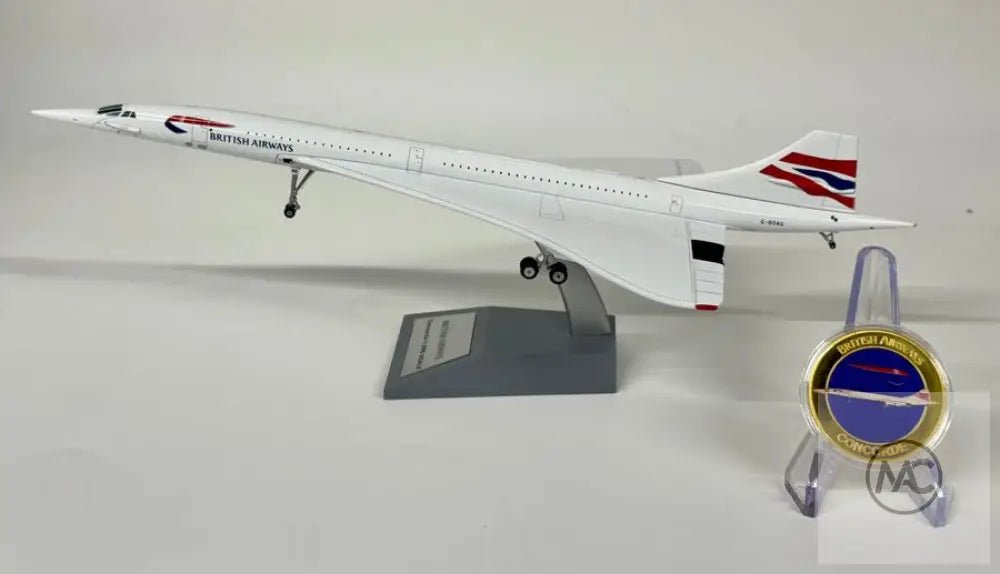 ARD Models British Airways Concorde 214 1:200 G-BOAG Chatham Union Flag Livery - Man‘s Aviation Collectibles (HK)