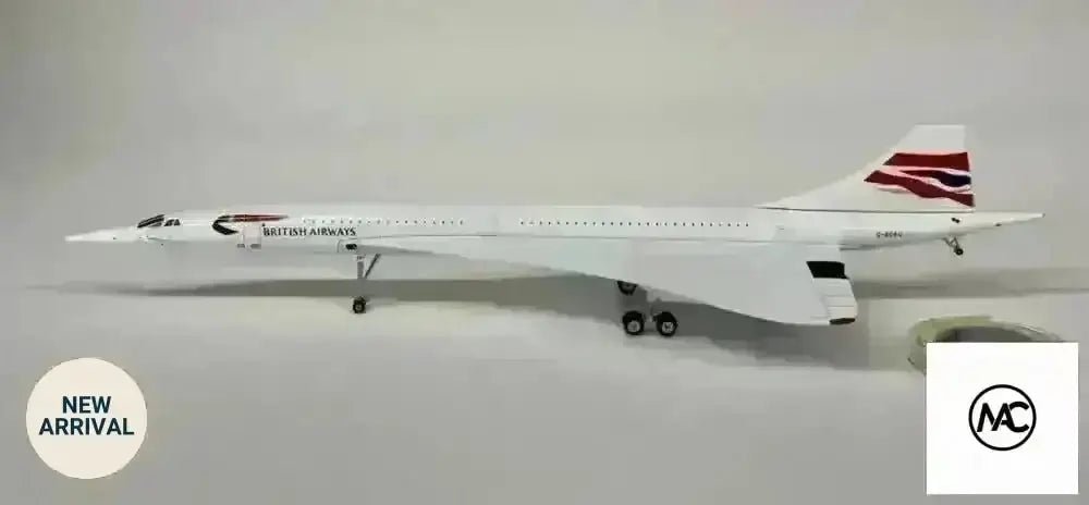 ARD Models British Airways Concorde 214 1:200 G-BOAG Chatham Union Flag Livery - Man‘s Aviation Collectibles (HK)