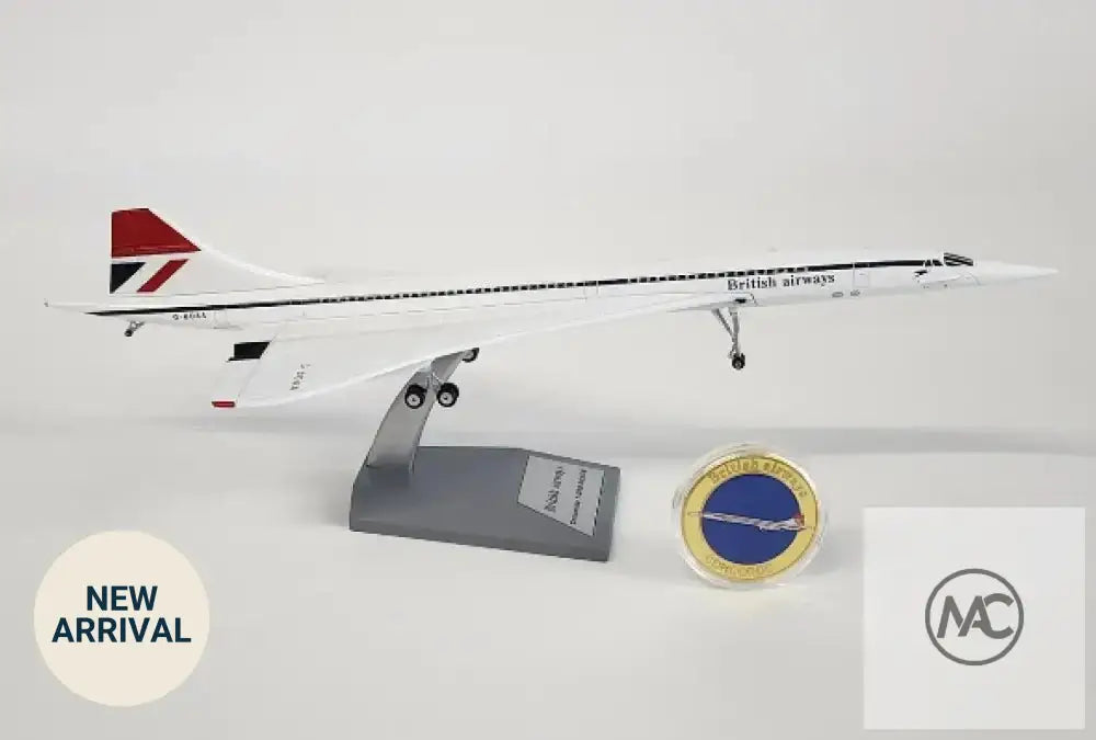 ARD Models 英國航空 British Airways Concorde 102 協和式 1:200 G-BOAA Negus 尼格斯塗裝 | ARDBA139 - Man‘s Aviation Collectibles (HK)