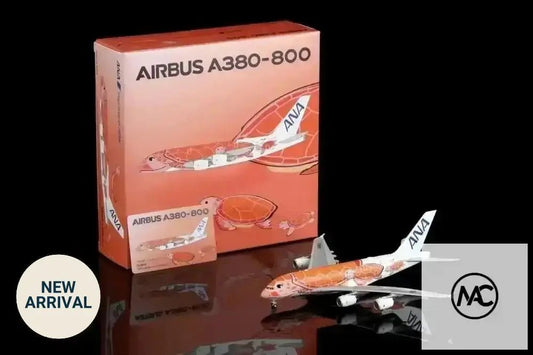 Aviation400 ANA 全日空 Airbus A380-800 JA383A「FLYING HONU 飛翔海龜・Kala 夕陽橙」1:400 模型 - Man‘s Aviation Collectibles (HK)