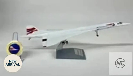 BA | ARD Models 1:200 Concorde 214 G-BOAG Chatham Union Flag Livery - Man‘s Aviation Collectibles (HK)