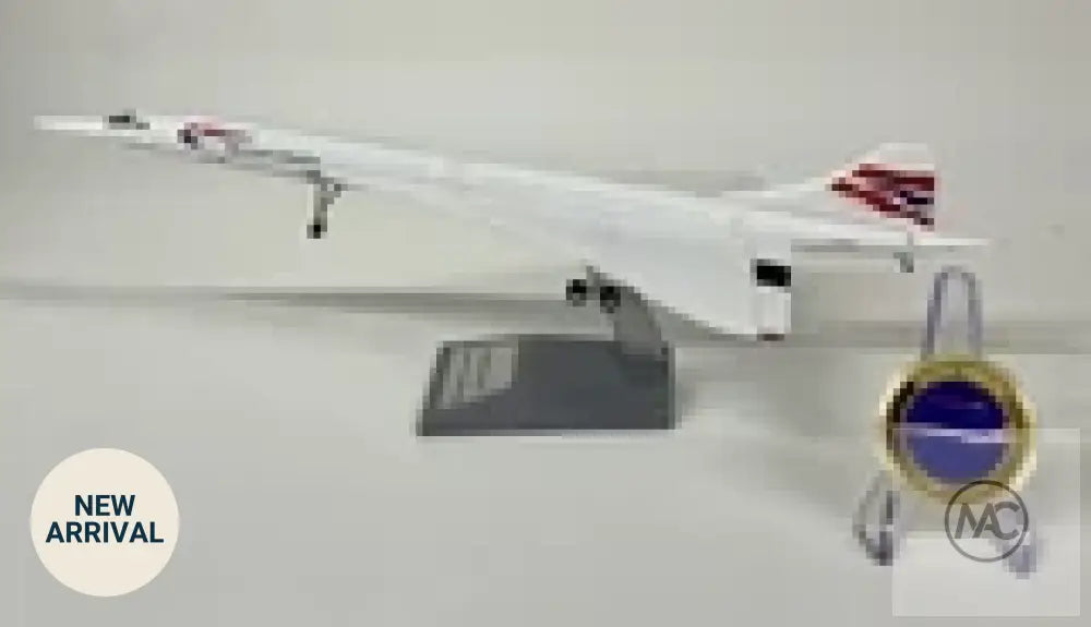 BA | ARD Models 1:200 Concorde 214 G-BOAG Chatham Union Flag Livery - Diecast Aircraft Model