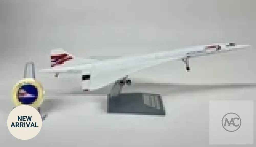 BA | ARD Models 1:200 Concorde 214 G-BOAG Chatham Union Flag Livery - Diecast Aircraft Model
