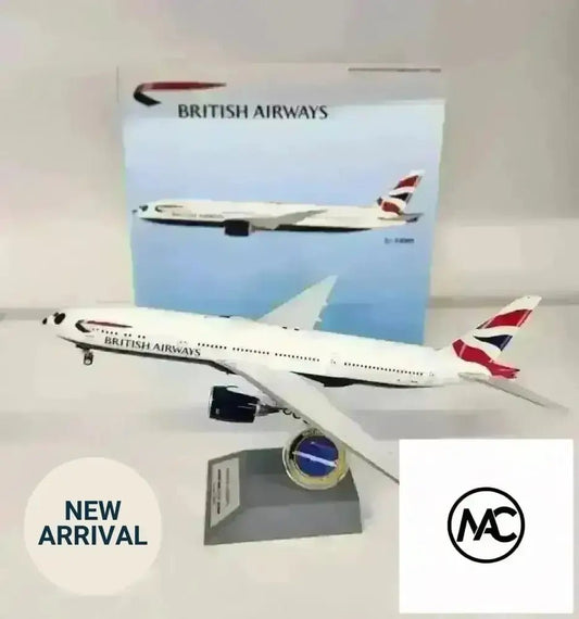 BA | ARDBA85 英國航空波音 777-200ER「熊貓」彩繪模型 1:200 G-YMMH - Man‘s Aviation Collectibles (HK)