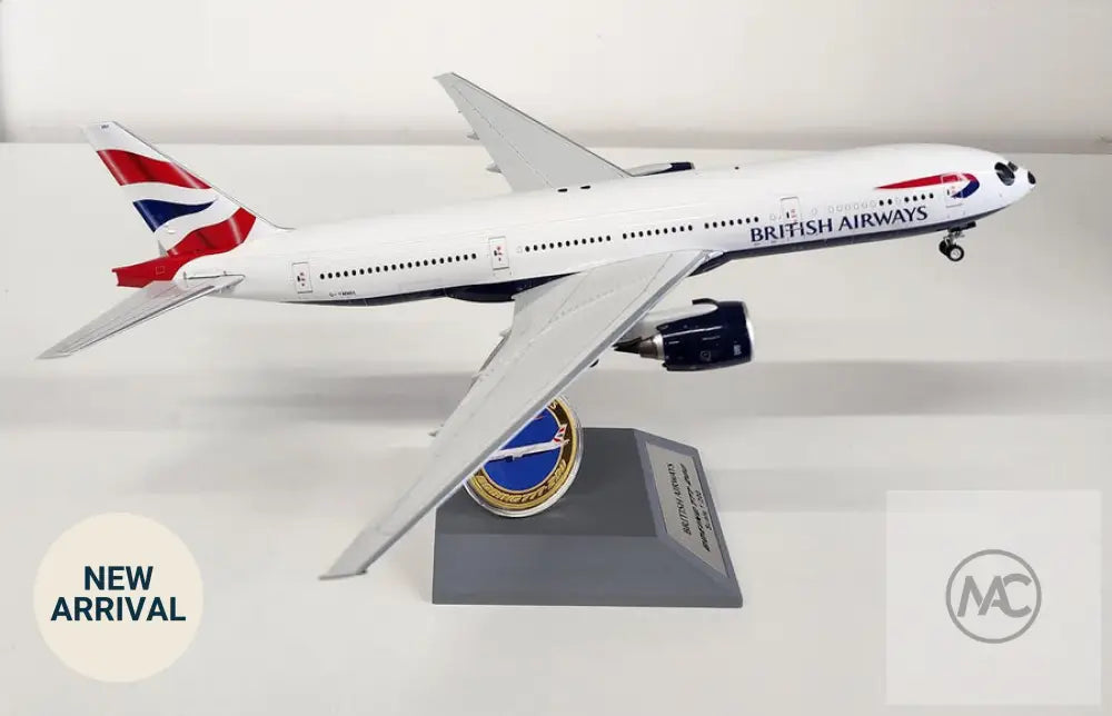 BA | ARDBA85 英國航空波音 777-200ER「熊貓」彩繪模型 1:200 G-YMMH