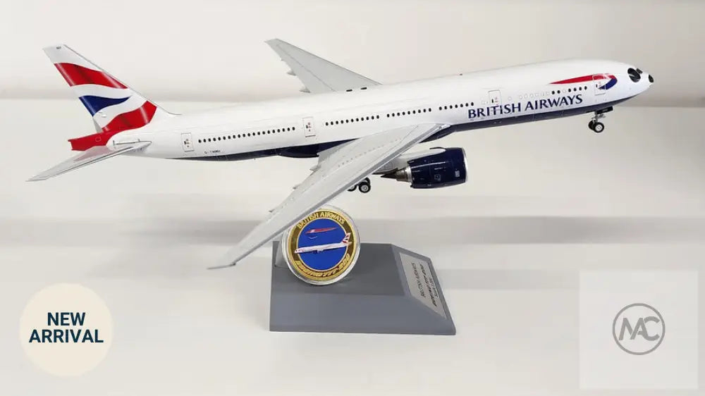 BA | ARDBA85 英國航空波音 777-200ER「熊貓」彩繪模型 1:200 G-YMMH