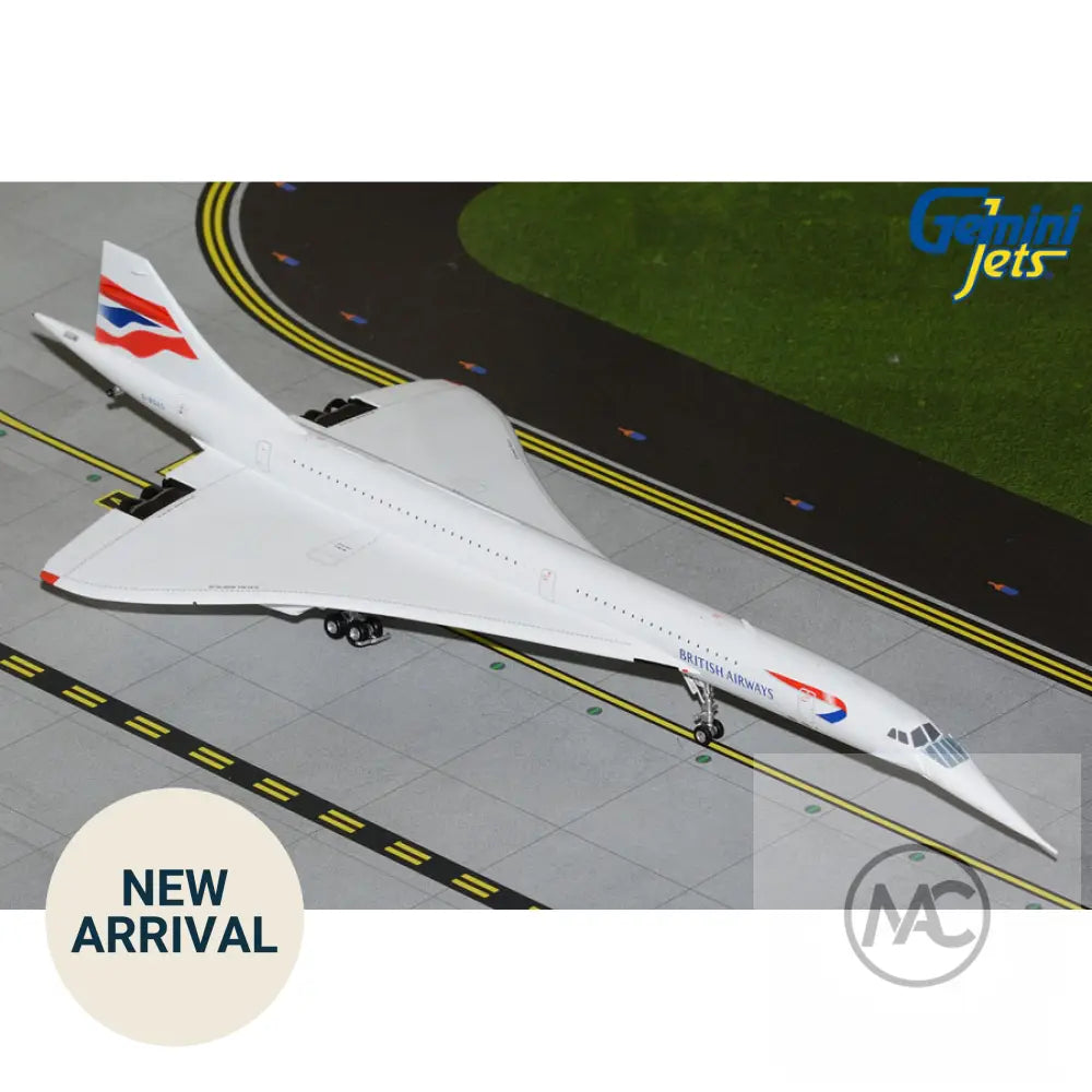 BA | G2BAW1484 英國航空協和式飛機「米字旗」彩繪模型 1:200 G-BOAD