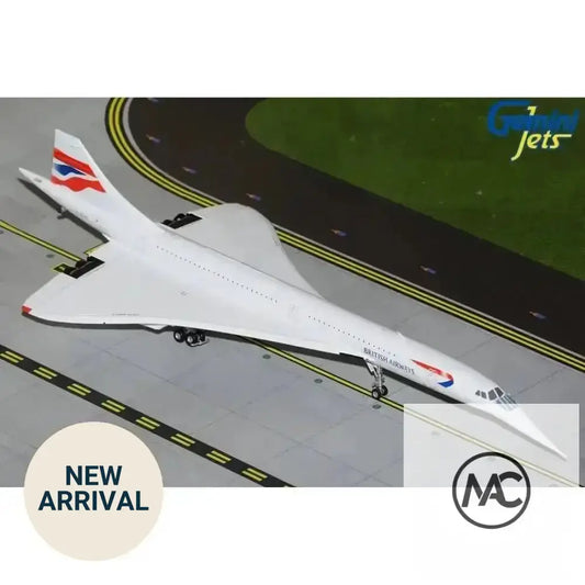 BA | G2BAW1484 英國航空協和式飛機「米字旗」彩繪模型 1:200 G-BOAD - Man‘s Aviation Collectibles (HK)