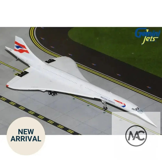 BA | G2BAW1484 英國航空協和式飛機「米字旗」彩繪模型 1:200 G-BOAD - Man‘s Aviation Collectibles (HK)