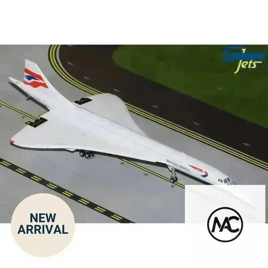 BA | G2BAW1484 英國航空協和式飛機「米字旗」彩繪模型 1:200 G-BOAD - Man‘s Aviation Collectibles (HK)