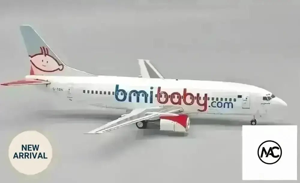 BMI | IF733WW0625 Bmibaby Boeing 737-3Q8「粉紅花卉」彩繪模型 1:200 G-TOYI - Man‘s Aviation Collectibles (HK)