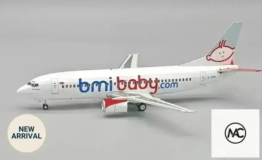 BMI | IF733WW0625 Bmibaby Boeing 737-3Q8「粉紅花卉」彩繪模型 1:200 G-TOYI - Man‘s Aviation Collectibles (HK)