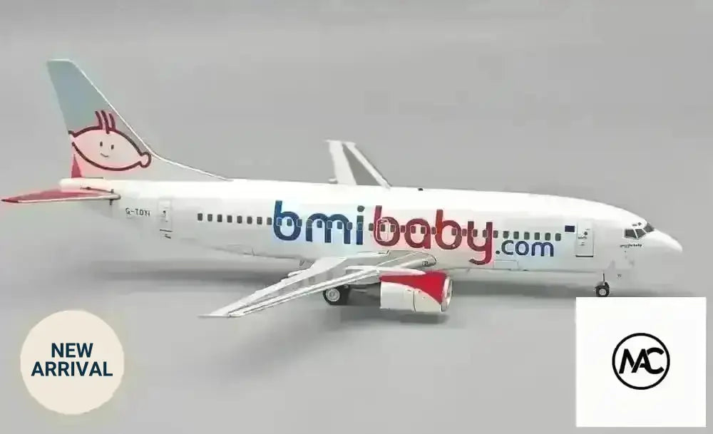BMI | IF733WW0625 Bmibaby Boeing 737-3Q8「粉紅花卉」彩繪模型 1:200 G-TOYI - Man‘s Aviation Collectibles (HK)