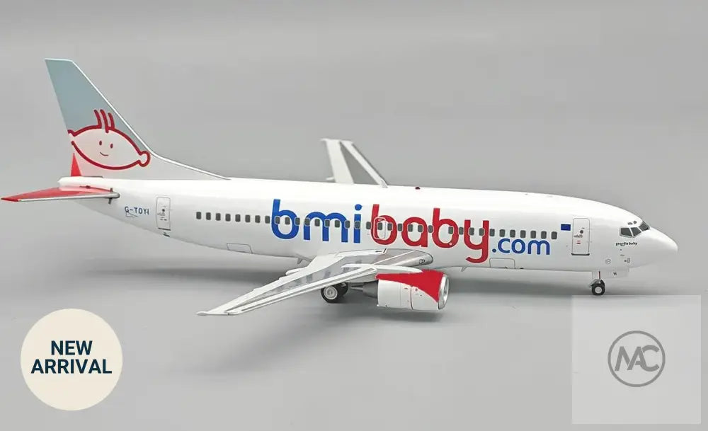 BMI | IF733WW0625 Bmibaby Boeing 737-3Q8「粉紅花卉」彩繪模型 1:200 G-TOYI