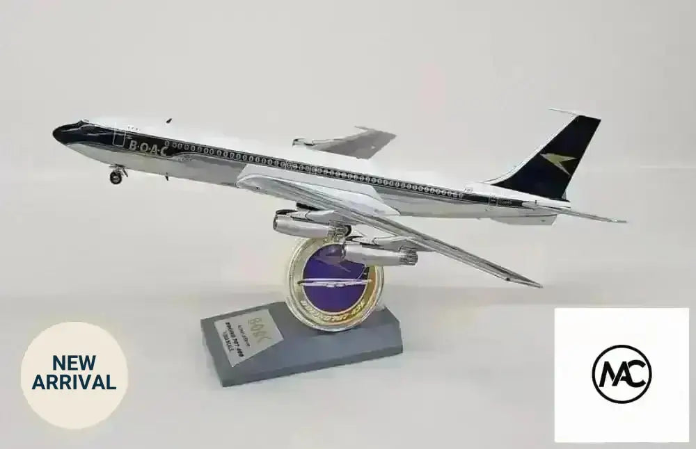 BOAC | ARDBA29P 英國海外航空 Boeing 707-436 拋光金屬限定版模型 1:200 G-APFF - Man‘s Aviation Collectibles (HK)