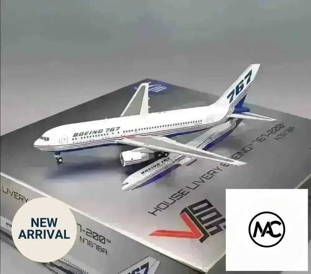 Boeing 767-200 Diecast Model 1:400 N767BA House Livery - Man‘s Aviation Collectibles (HK)