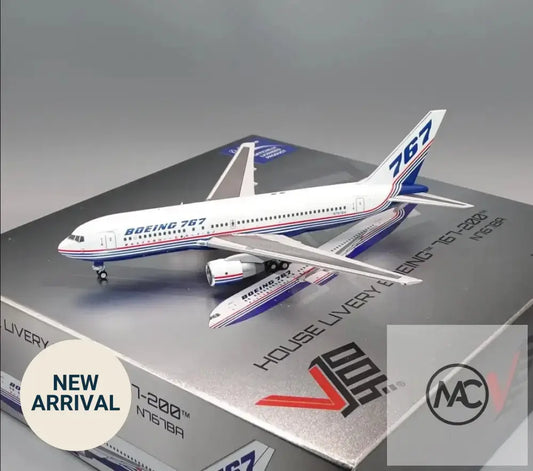 BOEING | 波音原廠塗裝 Boeing House Livery 767-200 1:400 N767BA | V1:400 Diecast Model - Man‘s Aviation Collectibles (HK)