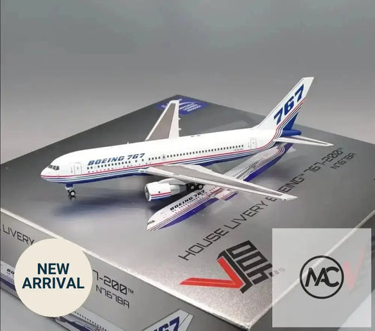 BOEING | 波音原廠塗裝 Boeing House Livery 767-200 1:400 N767BA | V1:400 Diecast Model - Man‘s Aviation Collectibles (HK)