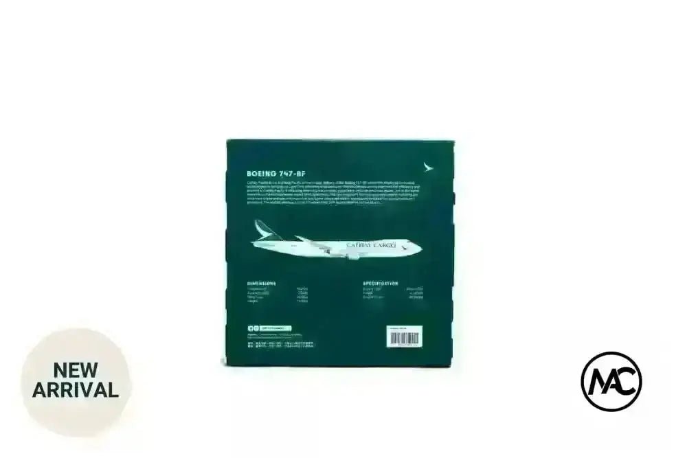 Cathay Pacific Cargo Boeing 747-8F Freighter 1:400 Diecast Model - Man‘s Aviation Collectibles (HK)