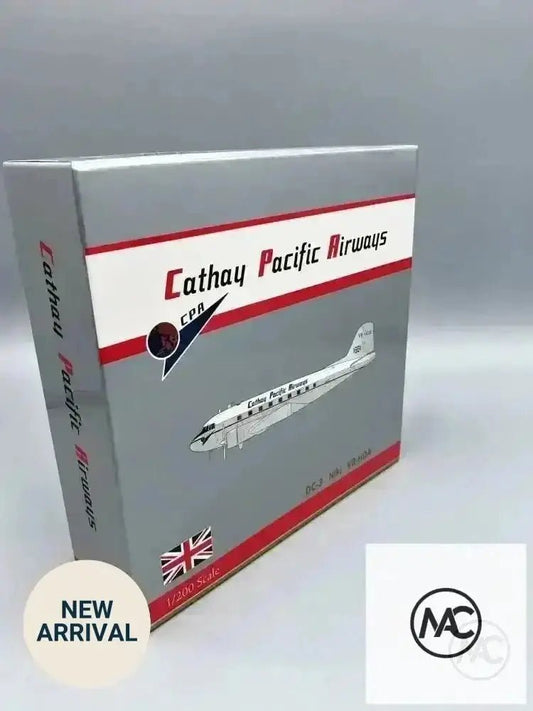 國泰航空 Cathay Pacific Douglas DC-3 ‘Niki’ VR-HDA｜SC MODELS 1:200 - Man‘s Aviation Collectibles (HK)