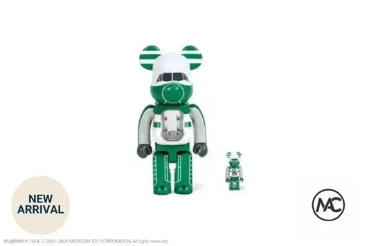 Cathay Pacific x BE@RBRICK “Lettuce Leaf Sandwich” 塗裝 100% & 400% 套裝 Cathay Pacific x BE@RBRICK Lettuce Leaf Sandwich Livery Set - Man‘s Aviation Collectibles (HK)