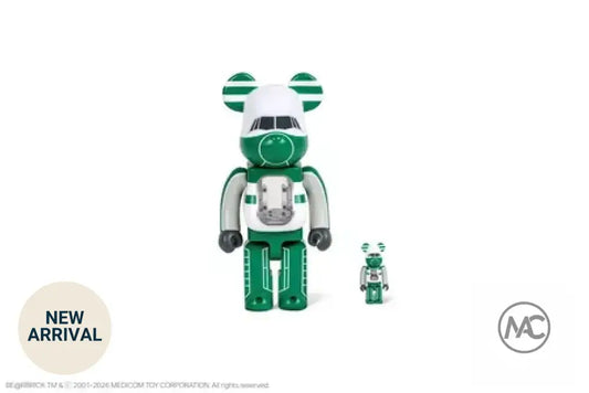 Cathay Pacific x BE@RBRICK “Lettuce Leaf Sandwich” 塗裝 100% & 400% 套裝 Cathay Pacific x BE@RBRICK Lettuce Leaf Sandwich Livery Set - Man‘s Aviation Collectibles (HK)