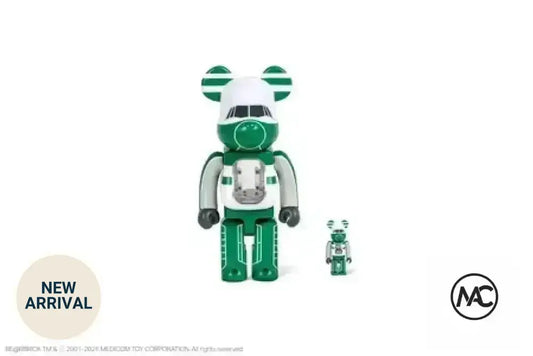 Cathay Pacific x BE@RBRICK “Lettuce Leaf Sandwich” 塗裝 100% & 400% 套裝 Cathay Pacific x BE@RBRICK Lettuce Leaf Sandwich Livery Set - Man‘s Aviation Collectibles (HK)