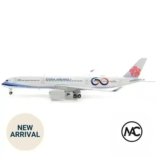 CI｜中華航空 China Airlines Airbus A350-900 1:400 B-18917 60週年紀念彩繪合金模型 - Man‘s Aviation Collectibles (HK)