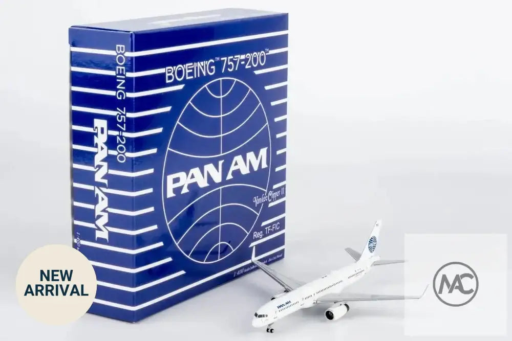 FI | NG Models 1:400 | Boeing 757-200/w Icelandair TF-FIC “Criterion Travel’s Pan Am” (NG53210) - Man‘s Aviation Collectibles (HK)