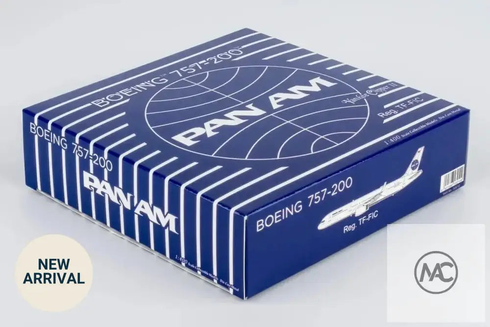 FI | NG Models 1:400 | Boeing 757-200/w Icelandair TF-FIC “Criterion Travel’s Pan Am” (NG53210) - Man‘s Aviation Collectibles (HK)