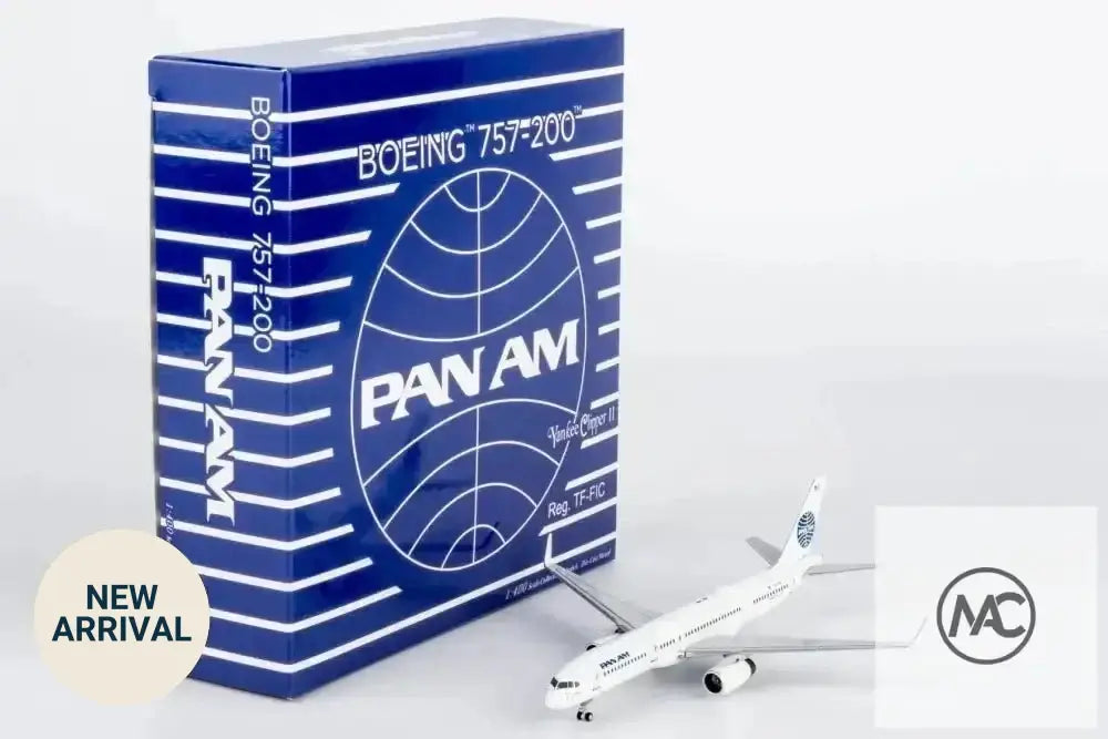 FI | NG Models 1:400 | Boeing 757-200/w Icelandair TF-FIC “Criterion Travel’s Pan Am” (NG53210) - Man‘s Aviation Collectibles (HK)