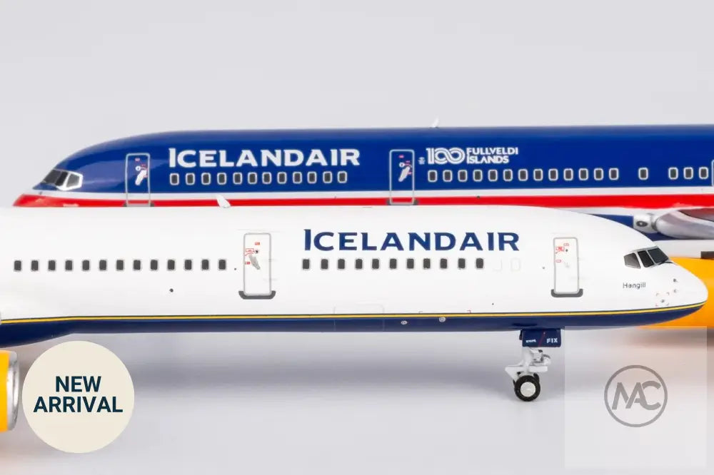 FI | NG Models 1:400 | Boeing 757-300/w Icelandair (Fly Khiva) TF-ISX (100 Years Independence) - Diecast Model