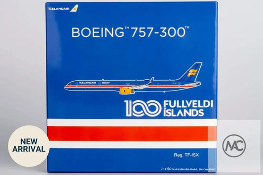 FI | NG Models 1:400 | Boeing 757-300/w Icelandair (Fly Khiva) TF-ISX (100 Years Independence) - Man‘s Aviation Collectibles (HK)