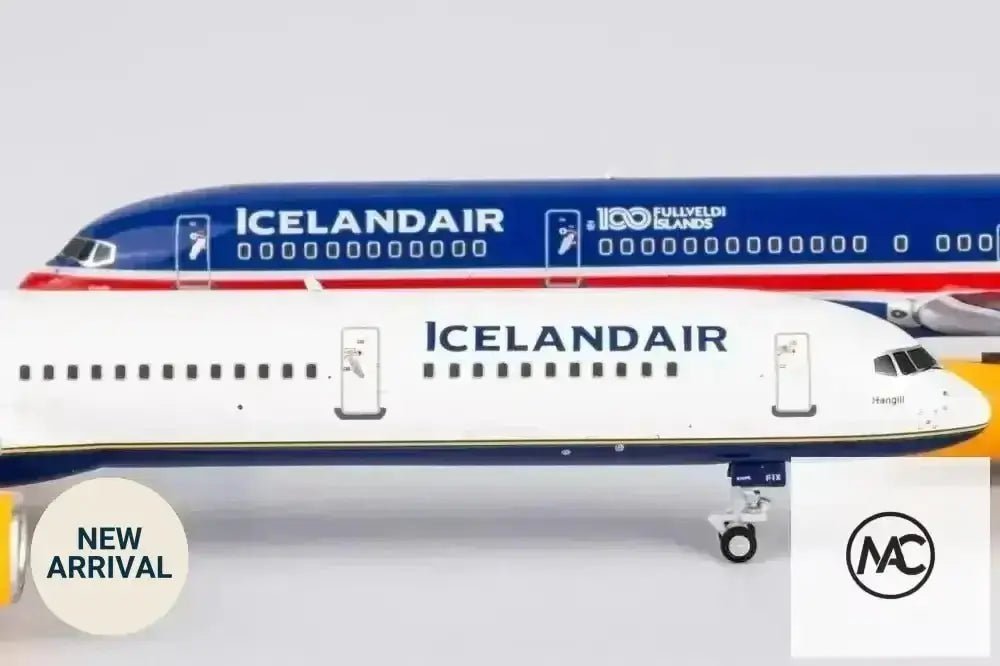 FI | NG Models 1:400 | Boeing 757-300/w Icelandair (Fly Khiva) TF-ISX (100 Years Independence) - Man‘s Aviation Collectibles (HK)