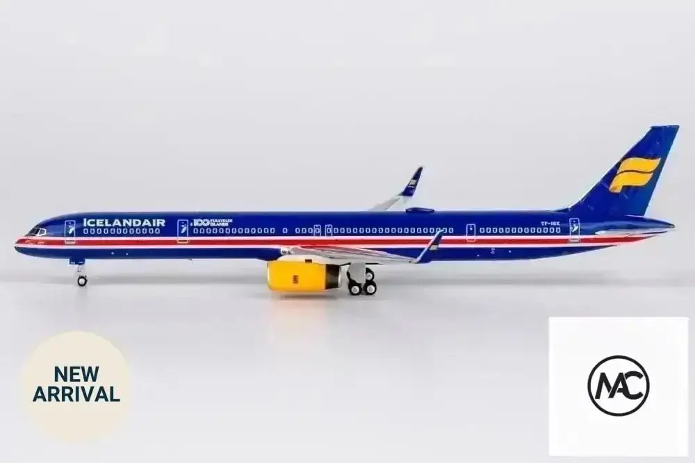 FI | NG Models 1:400 | Boeing 757-300/w Icelandair (Fly Khiva) TF-ISX (100 Years Independence) - Man‘s Aviation Collectibles (HK)