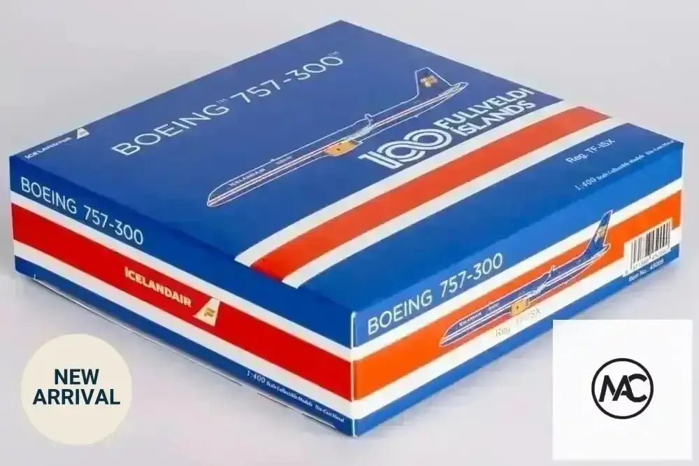 FI | NG Models 1:400 | Boeing 757-300/w Icelandair (Fly Khiva) TF-ISX (100 Years Independence) - Man‘s Aviation Collectibles (HK)