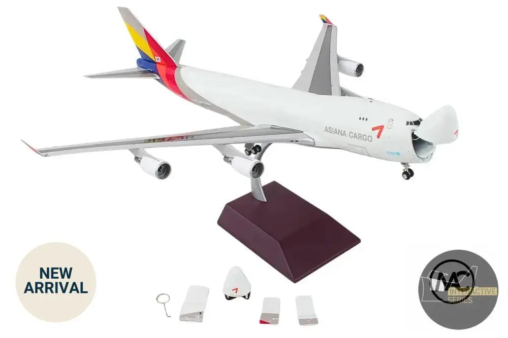 Gemini Jets 1/200 Asiana Cargo Boeing 747-400F HL7616 Interactive Series - Man‘s Aviation Collectibles (HK)