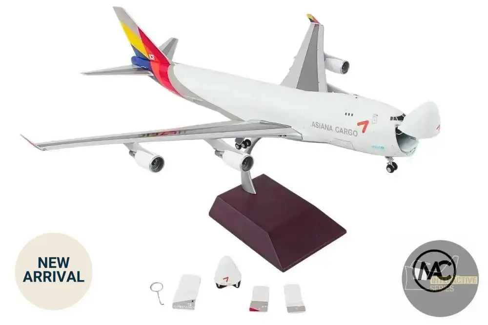 Gemini Jets 1/200 Asiana Cargo Boeing 747-400F HL7616 Interactive Series - Man‘s Aviation Collectibles (HK)
