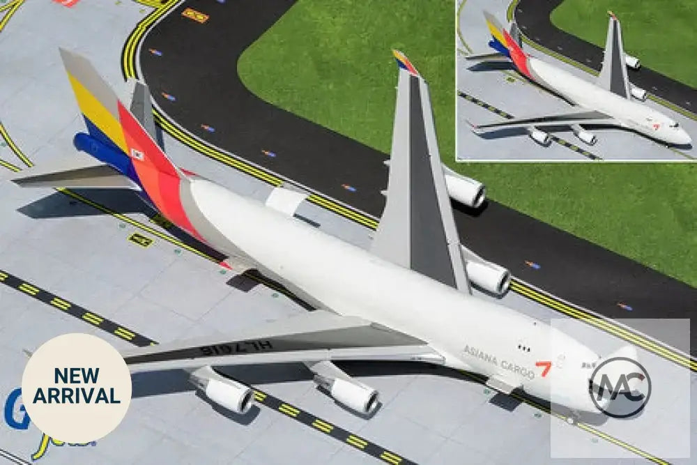 Gemini Jets 1/200 Asiana Cargo Boeing 747-400F HL7616 Interactive Series - Man‘s Aviation Collectibles (HK)
