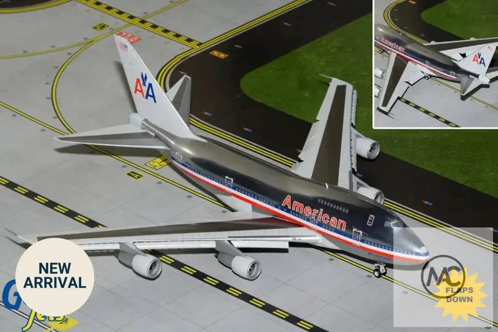 Gemini200 1:200 美國航空 American Airlines Boeing 747SP N601AA「747 LuxuryLiner」襟翼放下版 Flaps Down｜G2AAL1158F - Man‘s Aviation Collectibles (HK)