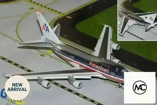 Gemini200 1:200 美國航空 American Airlines Boeing 747SP N601AA「747 LuxuryLiner」襟翼放下版 Flaps Down｜G2AAL1158F - Man‘s Aviation Collectibles (HK)