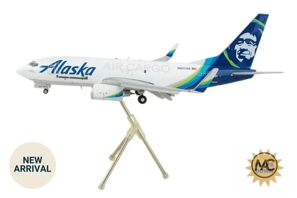 GEMINI200 阿拉斯加貨運 737-700WBDSF 1/200 註冊號碼 N627AS 襟翼 D - Man‘s Aviation Collectibles (HK)