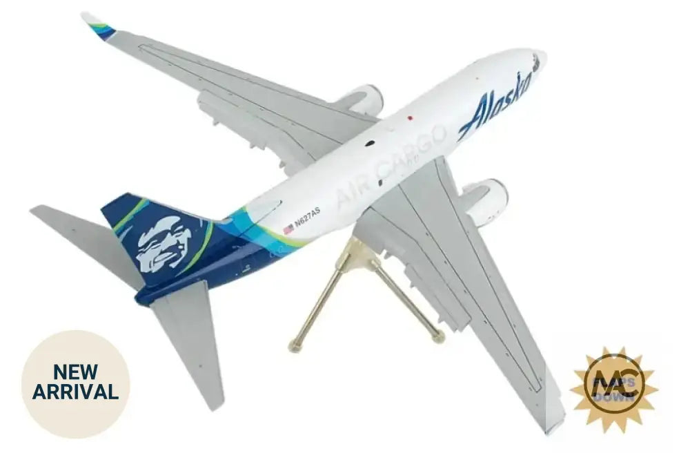 GEMINI200 阿拉斯加貨運 737-700WBDSF 1/200 註冊號碼 N627AS 襟翼 D - Man‘s Aviation Collectibles (HK)