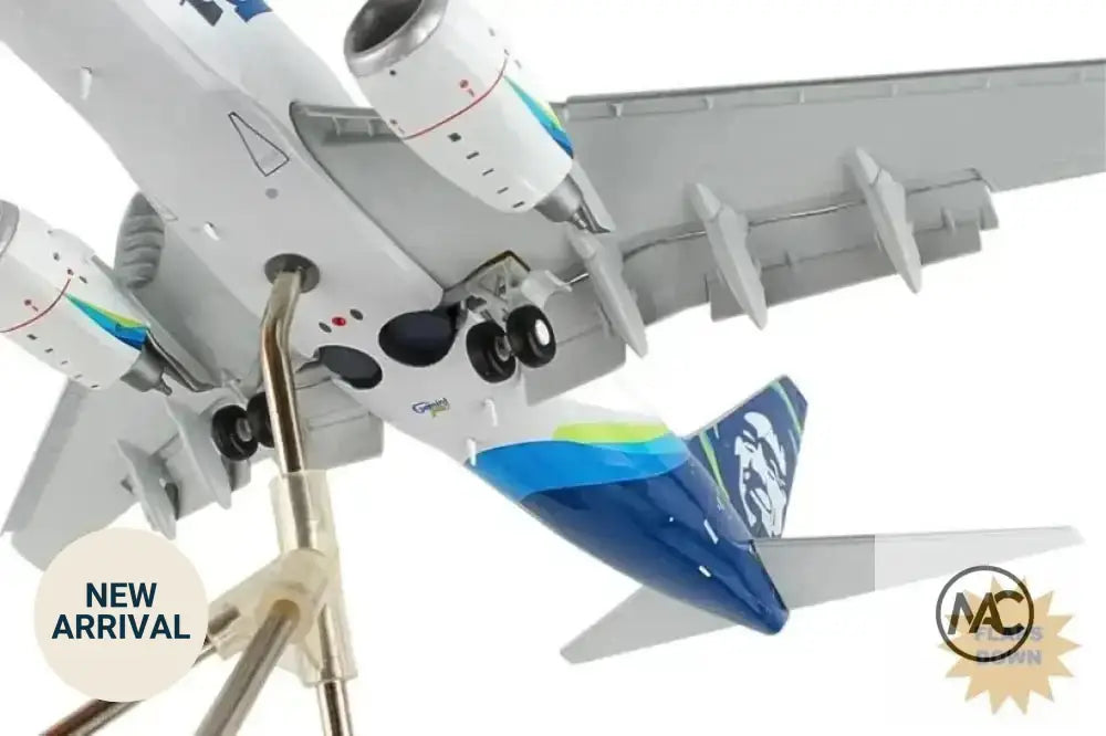 GEMINI200 阿拉斯加貨運 737-700WBDSF 1/200 註冊號碼 N627AS 襟翼 D - Man‘s Aviation Collectibles (HK)